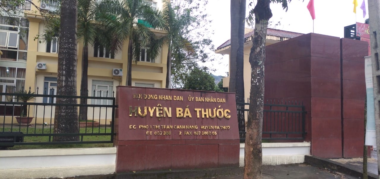 tòa án nhân dân huyện bá thước