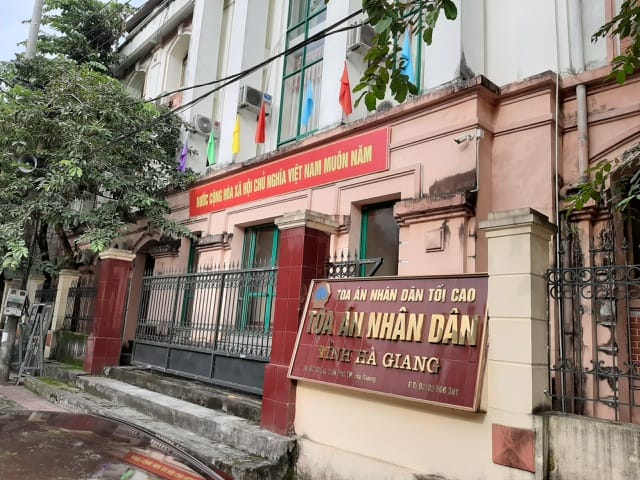 tòa án nhân dân thành phố hà giang