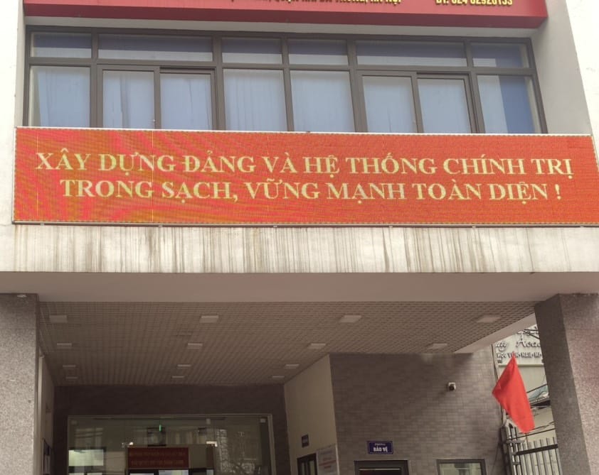 tổng đai Công an phường Bạch Mai