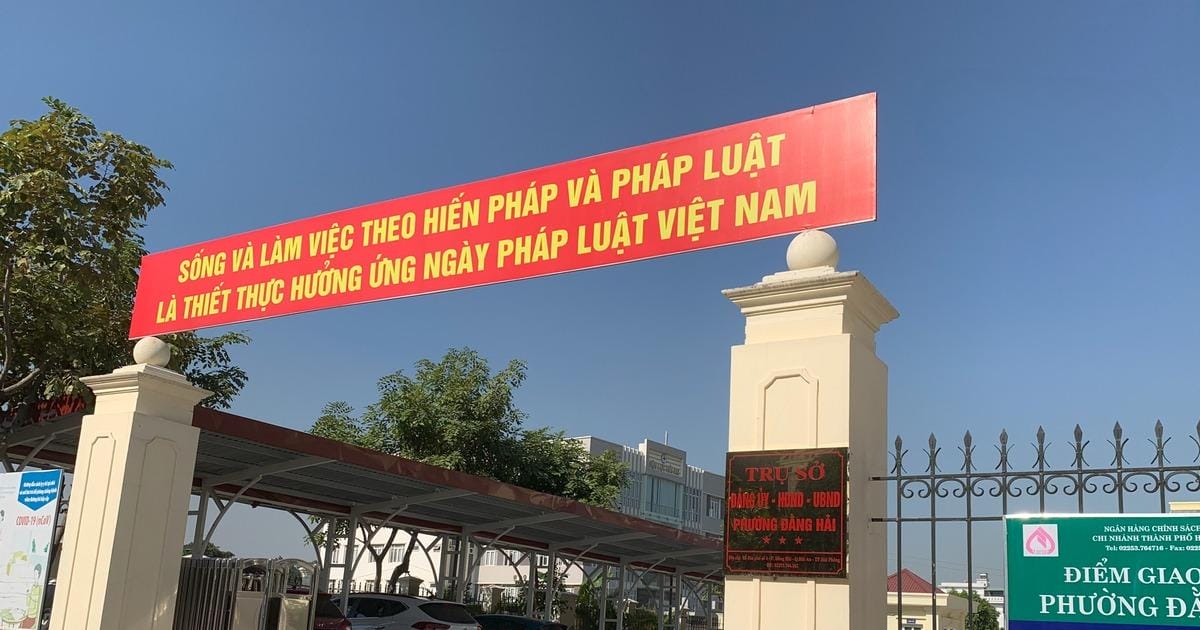 Số điện thoại công an phường Đằng Hải