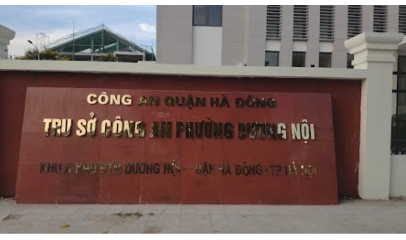 Số điện thoại công an phường Dương Nội