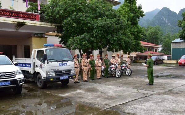 Số điện thoại công an phường Phùng Chí Kiên