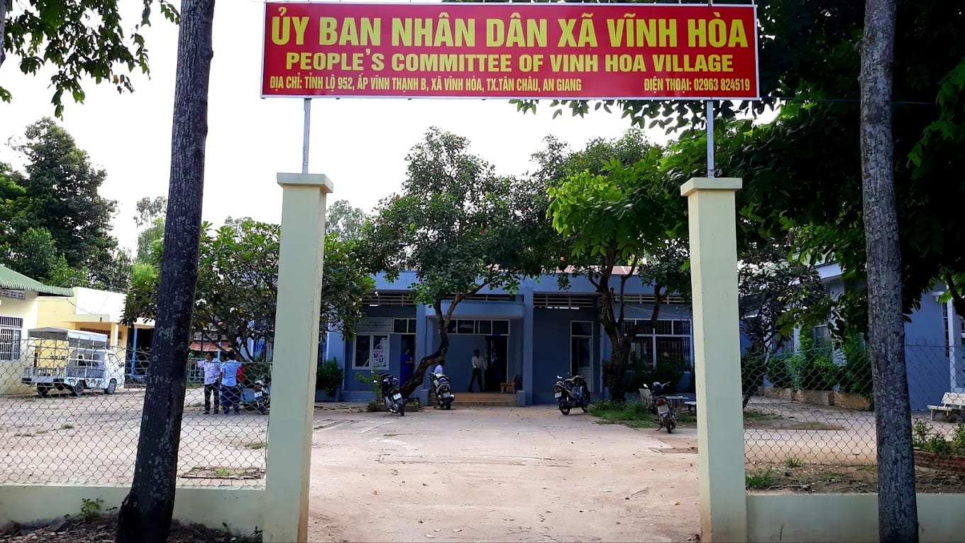 Số điện thoại công an xã Vĩnh Hòa