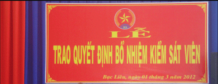 Số điện thoại viện kiểm sát nhân dân tỉnh Bạc Liêu