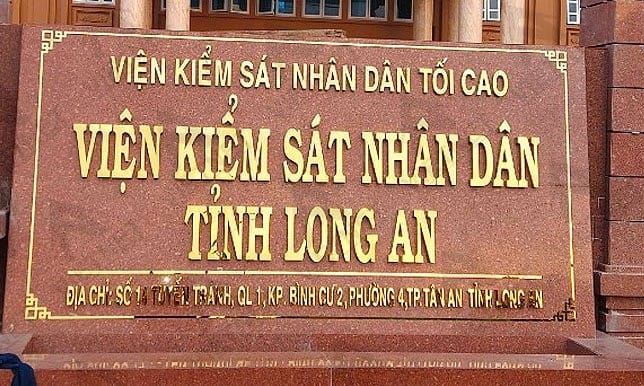 Số điện thoại viện kiểm sát nhân dân tỉnh Long An