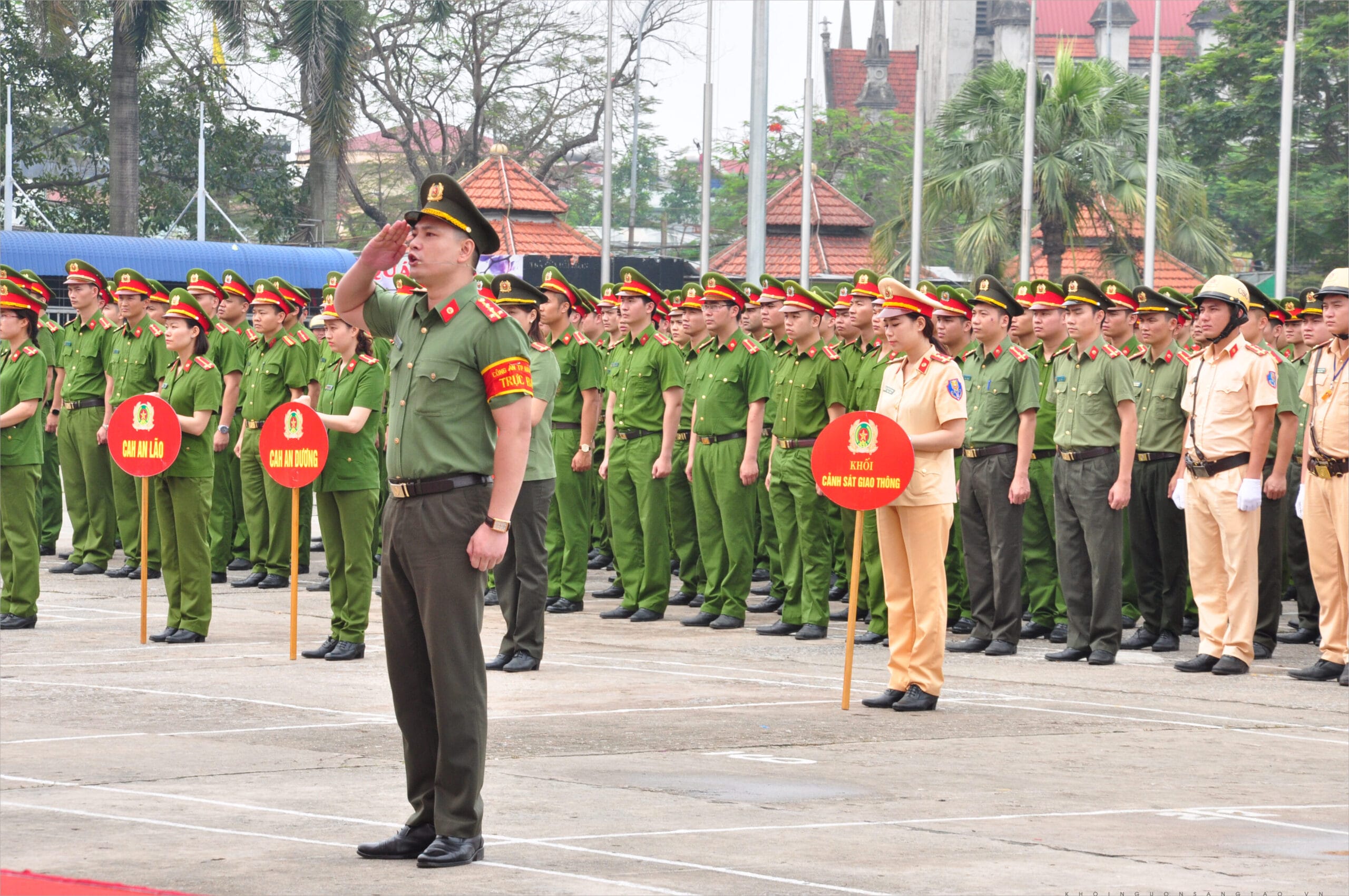 Tổng đài công an xã Tiến Thịnh