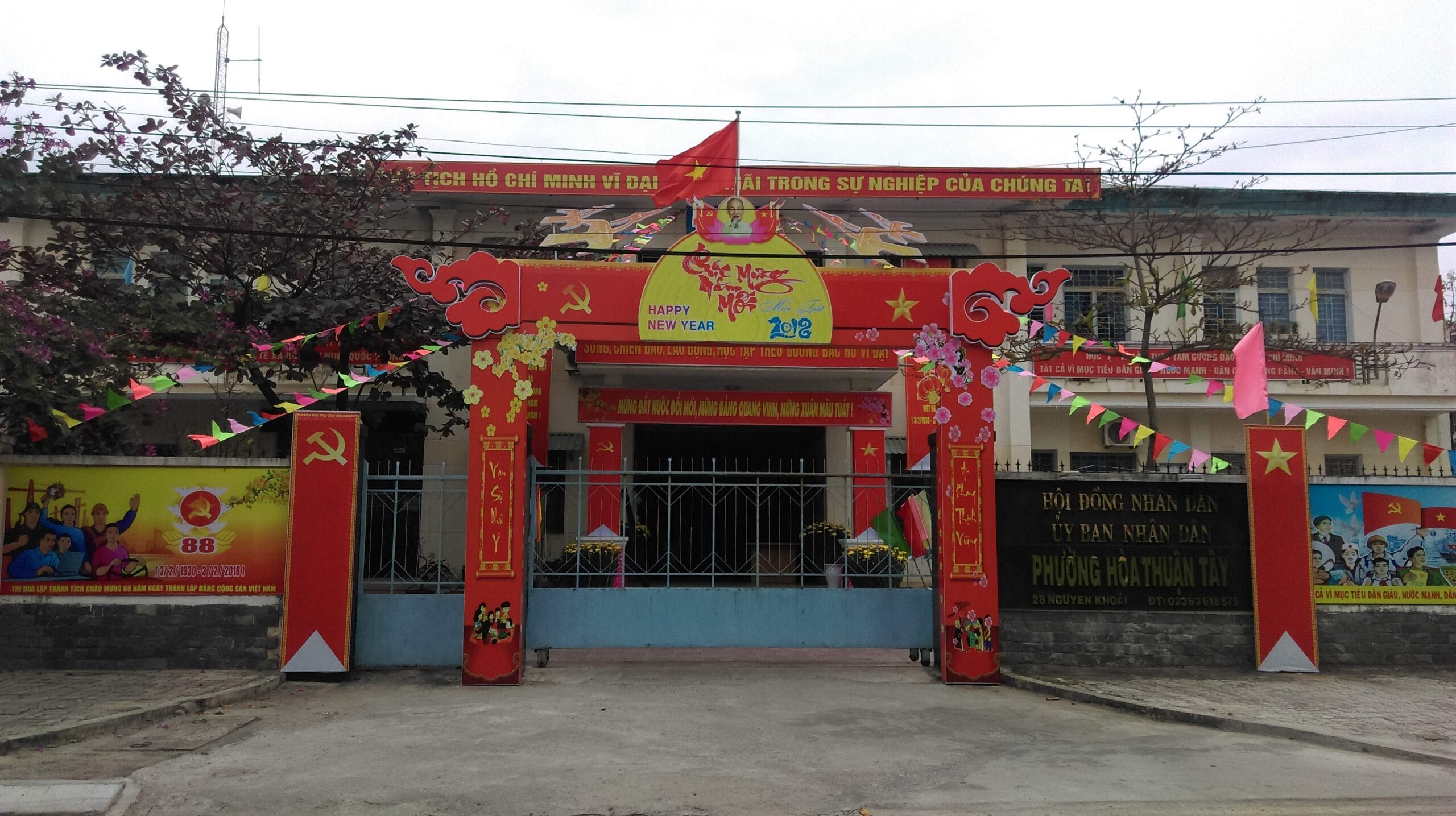 Tổng đài của công an phường Hoà Thuận Tây