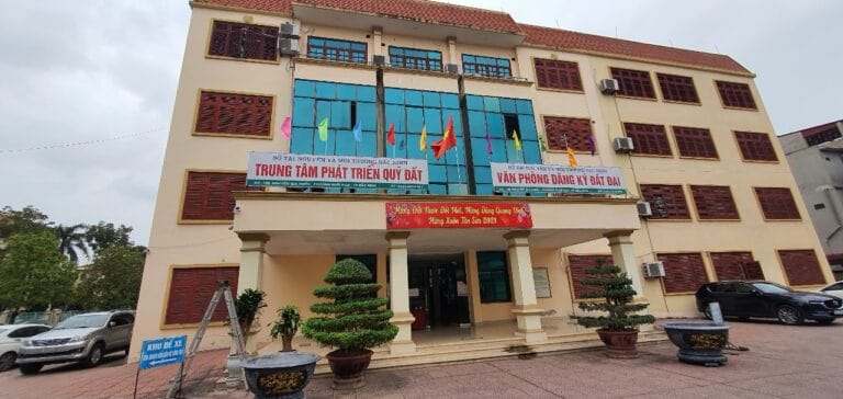 Văn phòng đăng kí đất đai Bắc Ninh