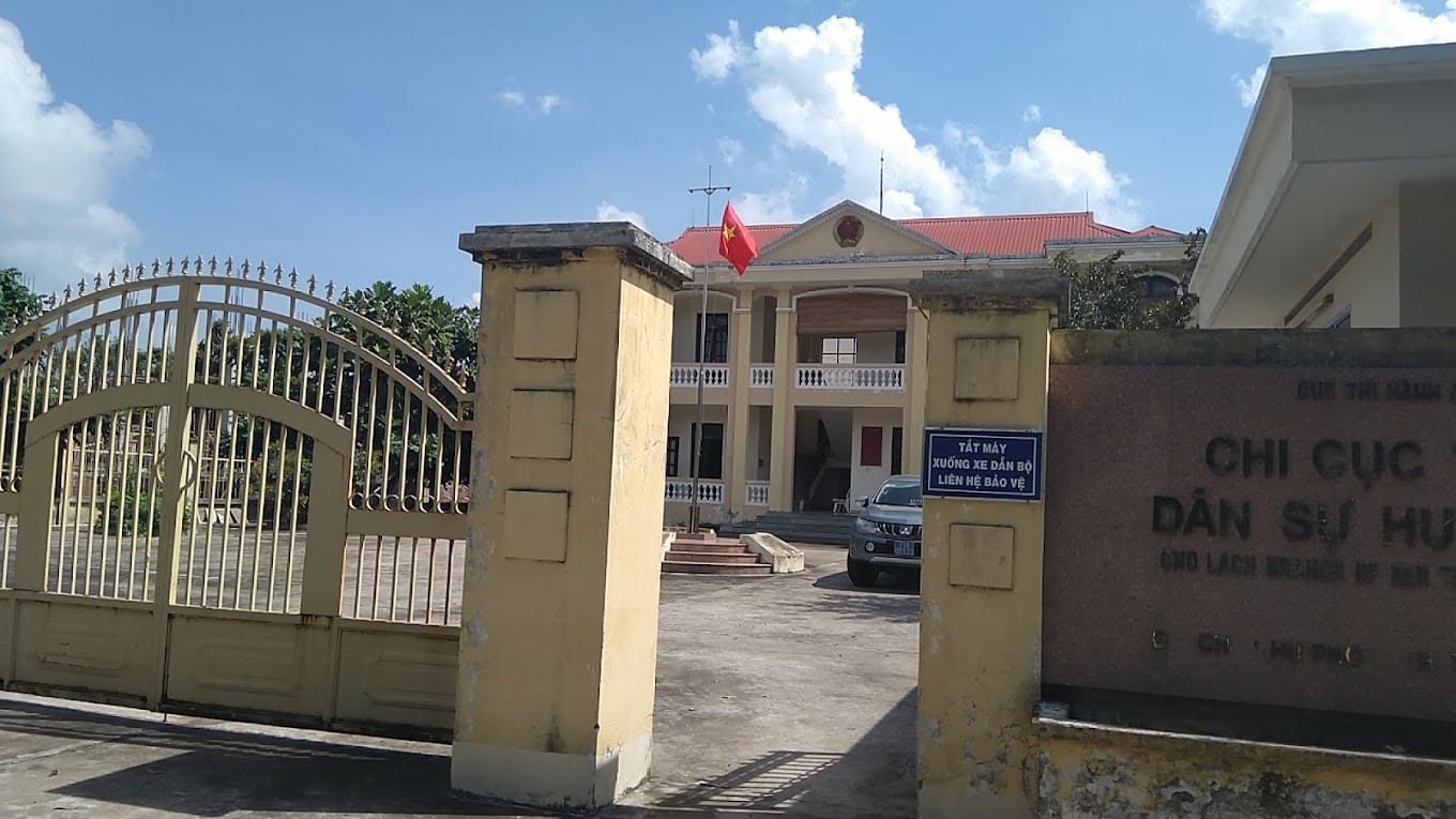 chi cục thi hành án dan sự Tam Đảo