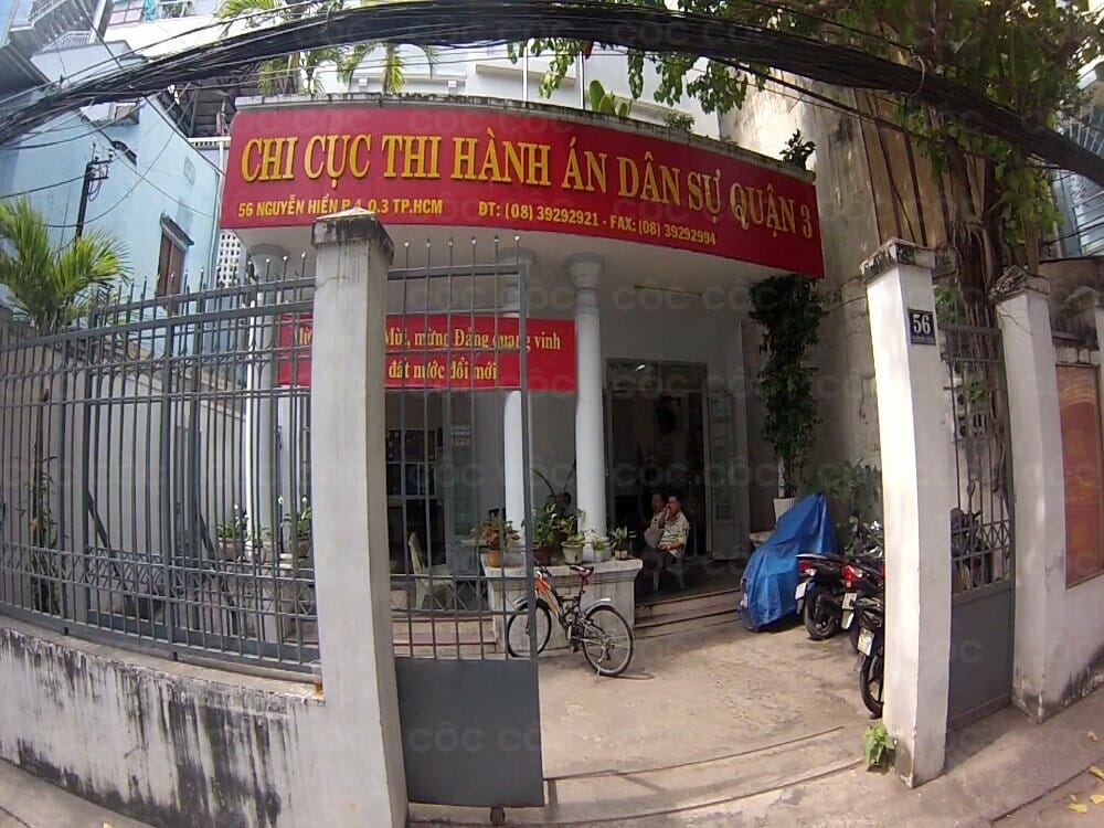 chi cục thi hành án dân sự quận 3