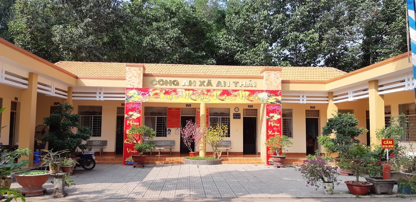 công an xã an thái