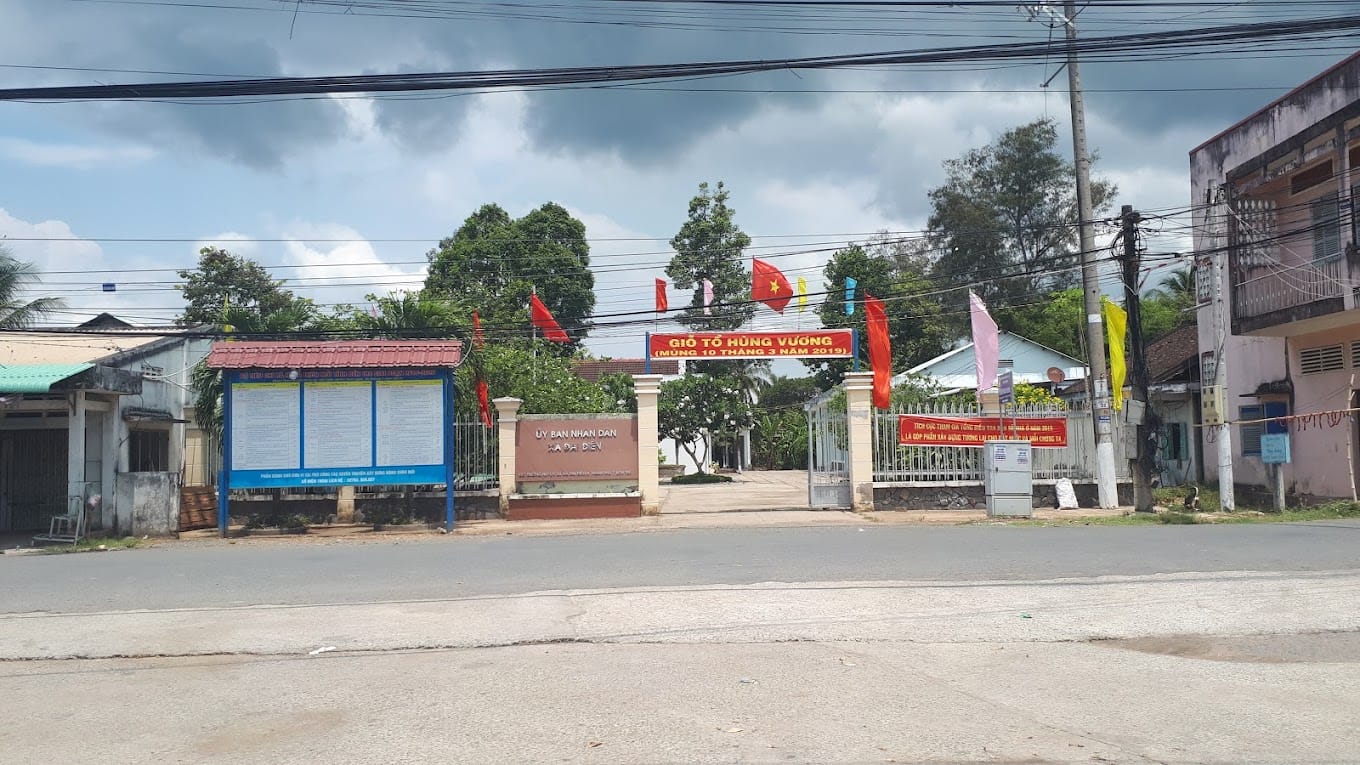 công an xã đại điền