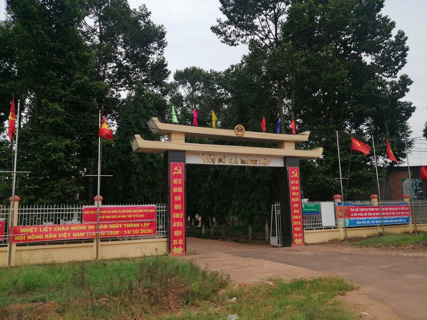 công an xã minh lập
