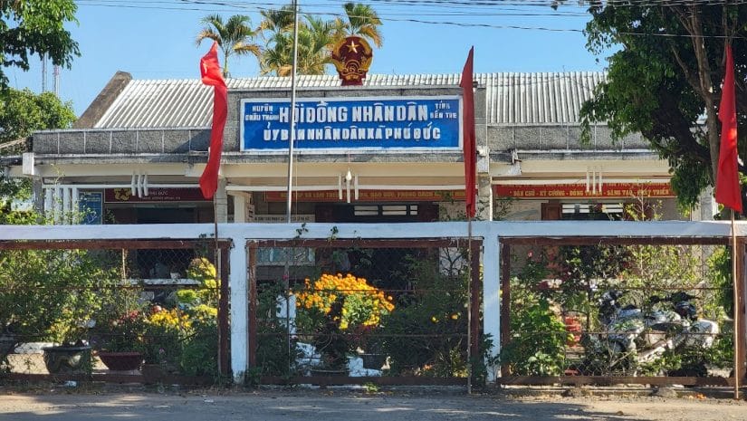 Số điện thoại địa chỉ liên hệ công an xã Phú Đức H.Châu Thành Bến Tre