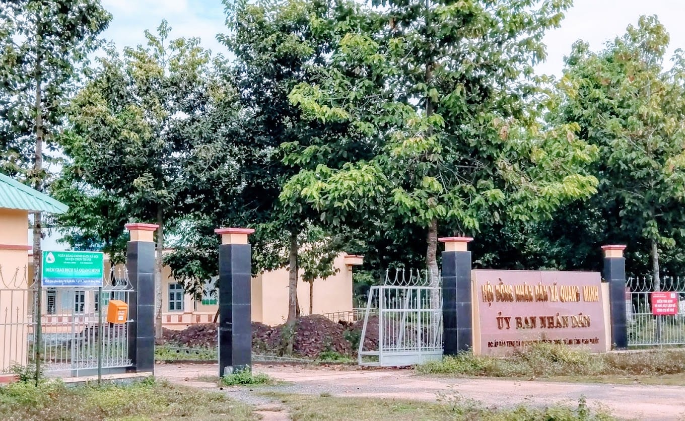 công an xã quang minh