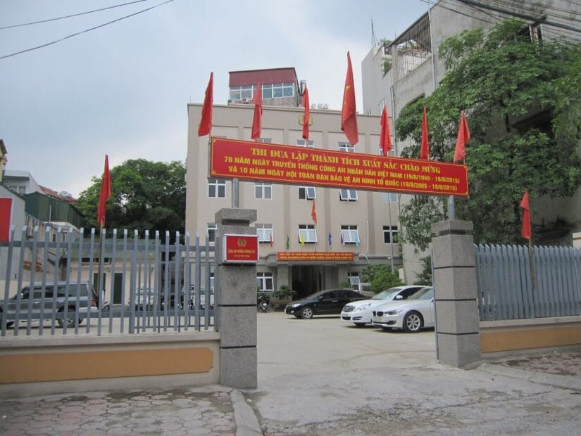 địa chỉ công an phường phú trung