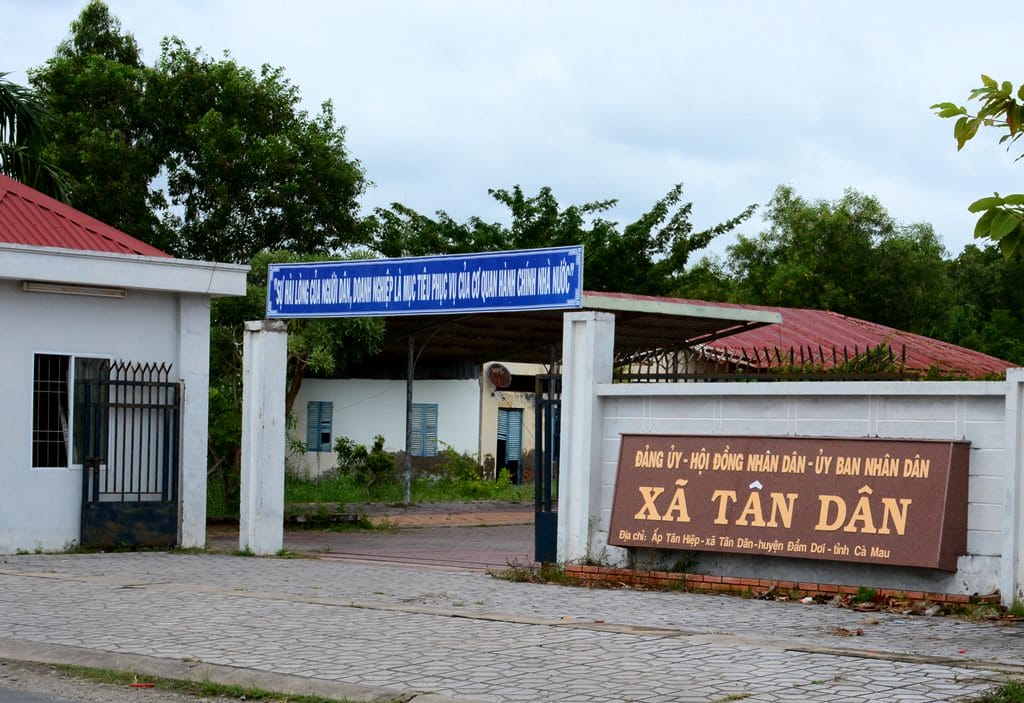 địa chỉ công an xã tân dân