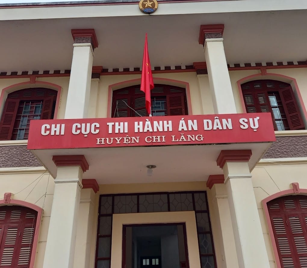 số điện thoại chi cục thi hành án dân sự huyện Chi Lăng