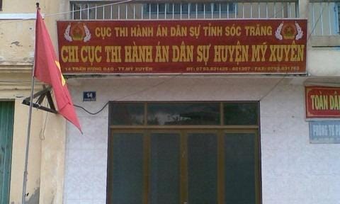 số điện thoại chi cục thi hành án dân sự huyện mỹ xuyên