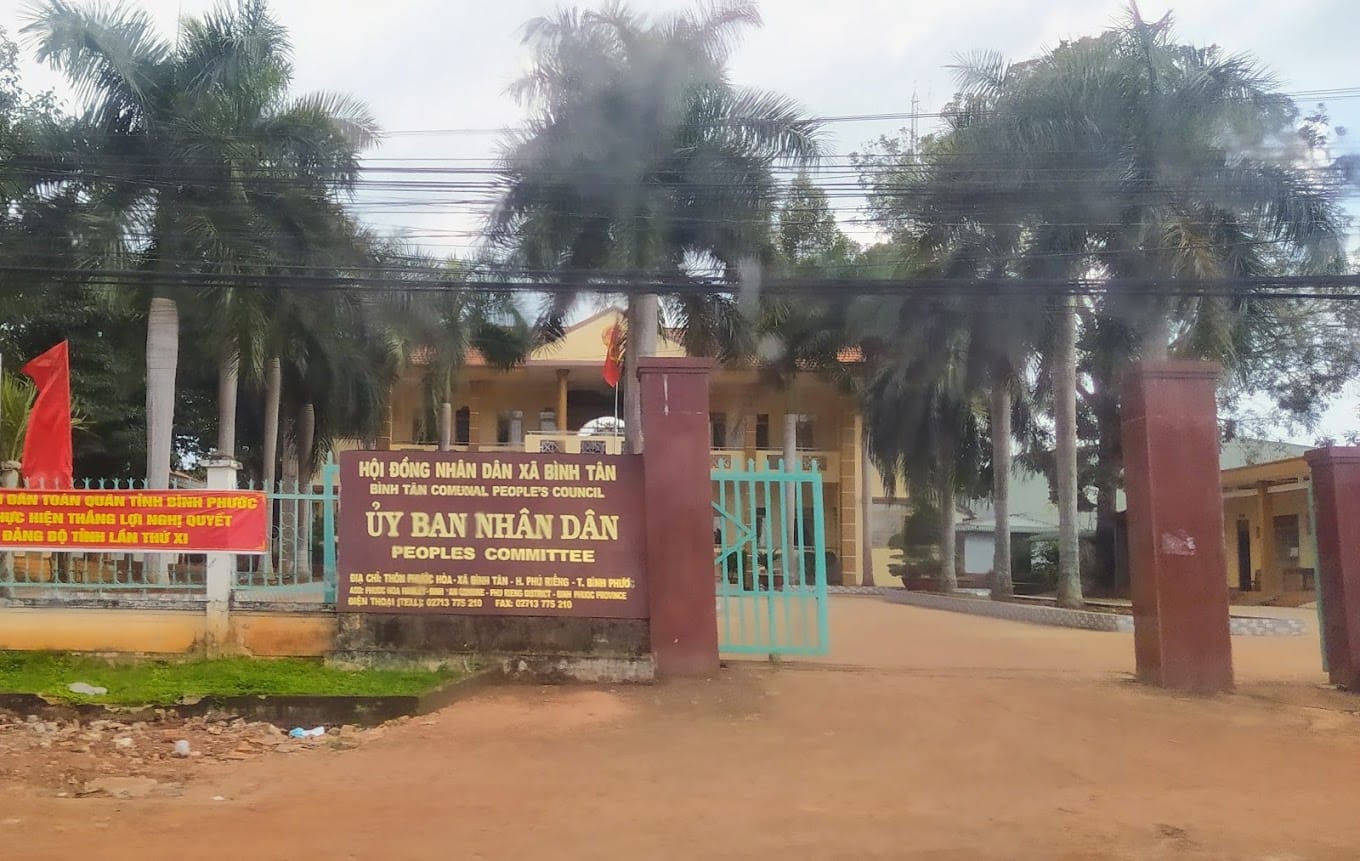 số điện thoại công an xã bình tân