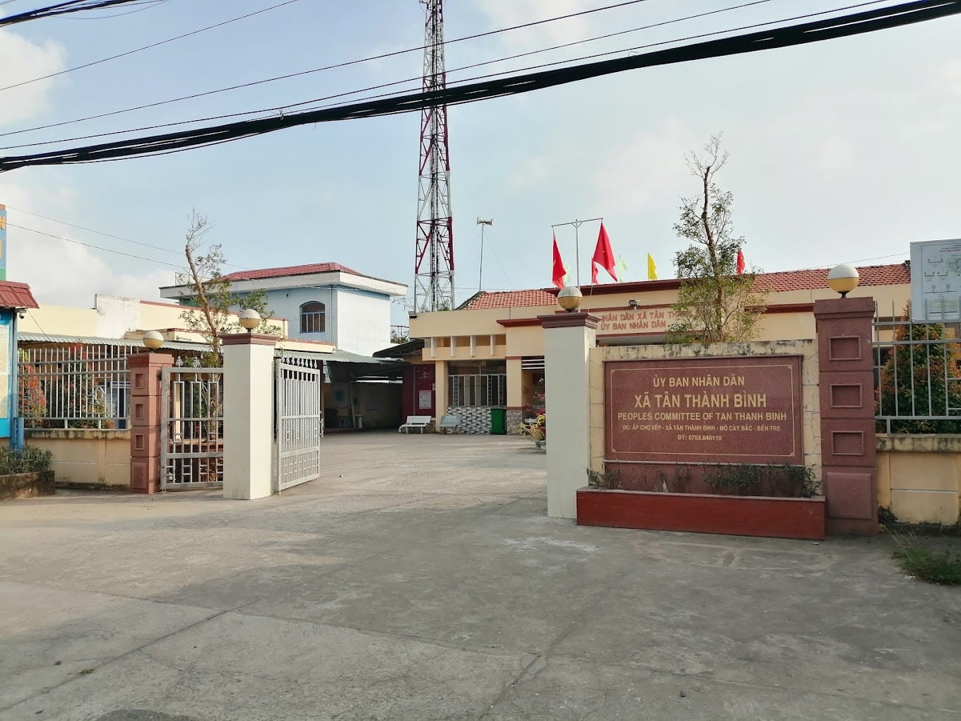 số điện thoại công an xã tân thành bình
