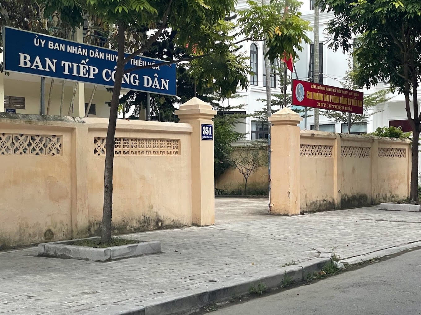 số điện thoại văn phòng đăng ký đất đai huyện thiệu hóa