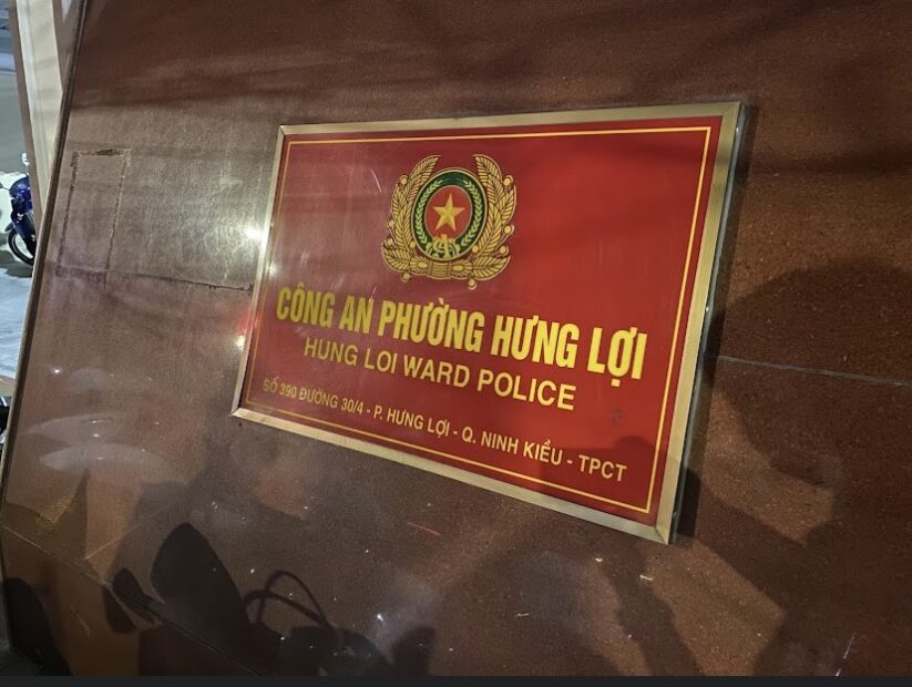 Thông tin địa chỉ số điện thoại Công an phường Hưng Lợi Quận Ninh Kiều mới nhất