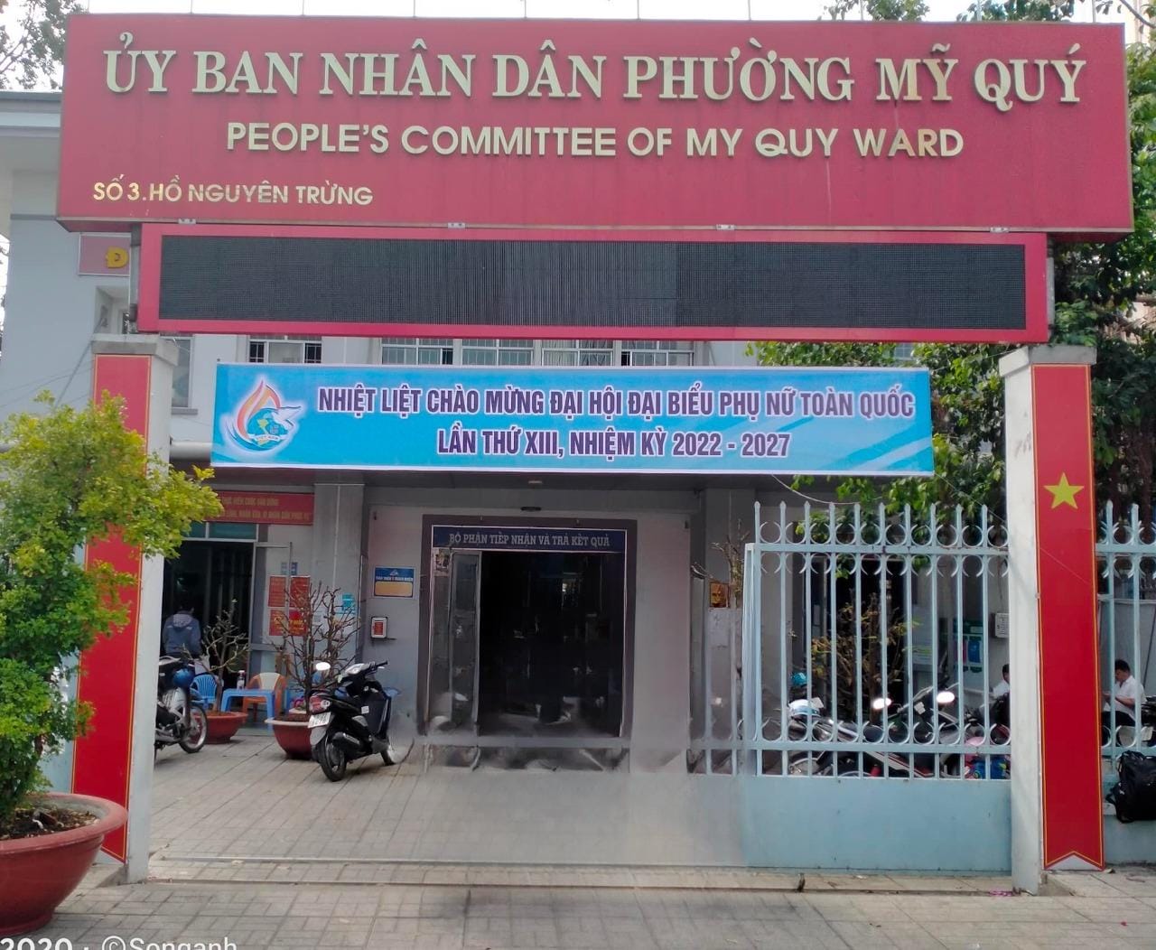 tổng đài công an phường Mỹ Quý