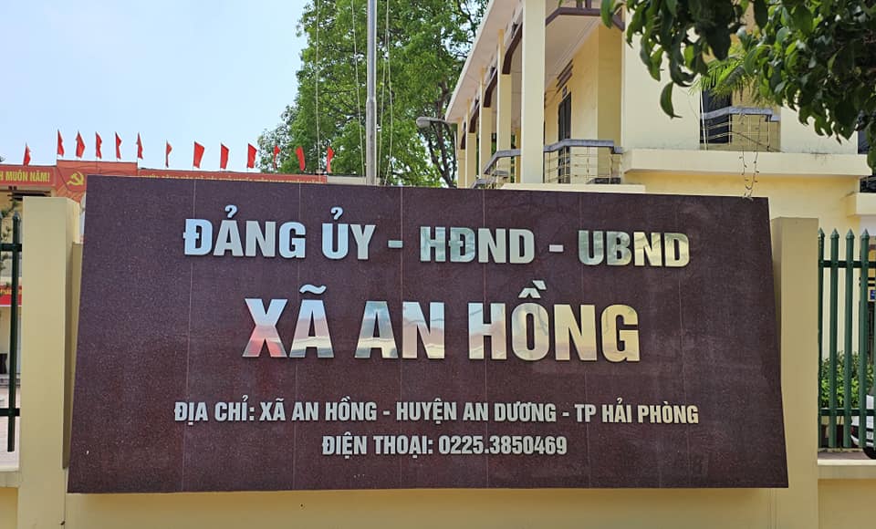 tổng đài công an xã An Hồng