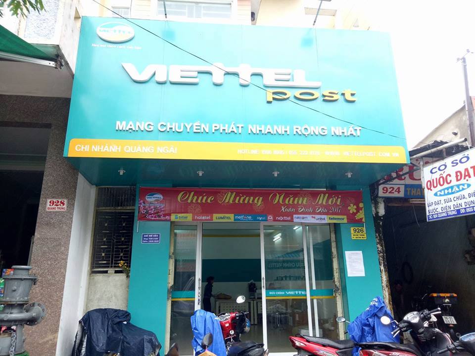 tổng đài viettel post quảng ngãi