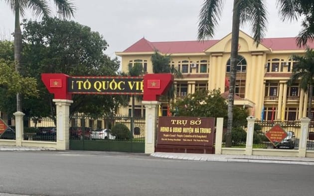 văn phòng đăng ký đất đai huyện hà trung